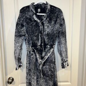 ASOS Acid Wash Denim Jumpsuit